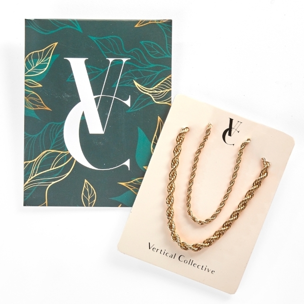 Gold Twisted Necklace